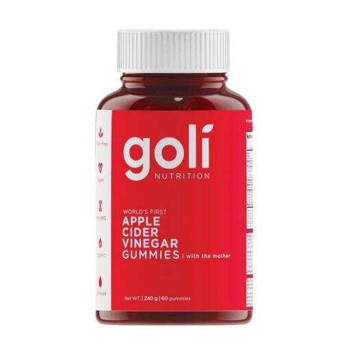 Goli Nutrition - Žuvacie gumené cukríky s jablčným octom