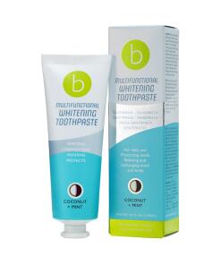 BeConfident - BECONFIDENT Multifunkčná bieliaca zubná pasta s kokosovou a mätovou príchuťou (75 ml)