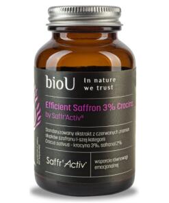 BioU - BIOU Efektívny šafran od Saffr'Activ (60 kapsúl)