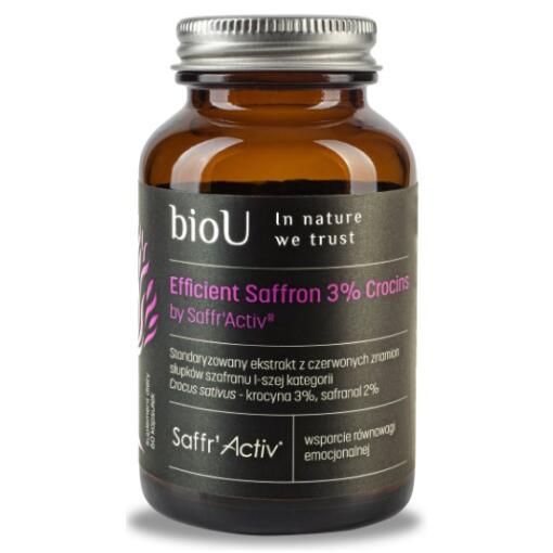 BioU - BIOU Efektívny šafran od Saffr'Activ (60 kapsúl)