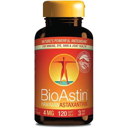 Cyanotech Co - CYANOTECH CO Bioastin - astaxantín, 4 mg (120 kapsúl)