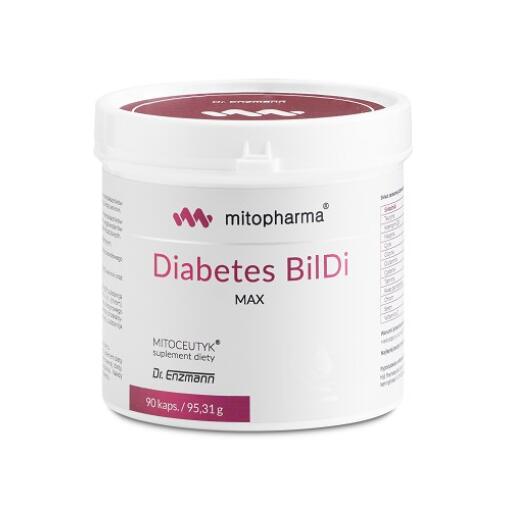 Dr. Enzmann MSE - DR. ENZMANN MSE Diabetes BilDi MAX (90 kapsúl)