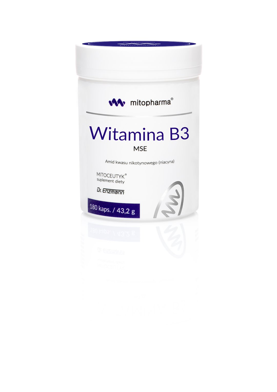 Dr. Enzmann MSE - DR. ENZMANN MSE Vitamín B3 MSE, 50 mg (180 kapsúl)