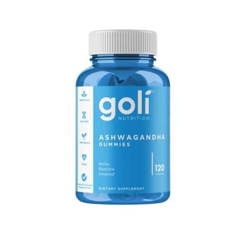 Goli Nutrition - Žuvačky s ašvagandhou KSM-66 od Goli Nutrition (120 žuvačiek)