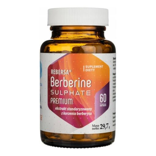 Hepatica - HEPATICA Berberín sulfát Premium, 400 mg (60 kapsúl)
