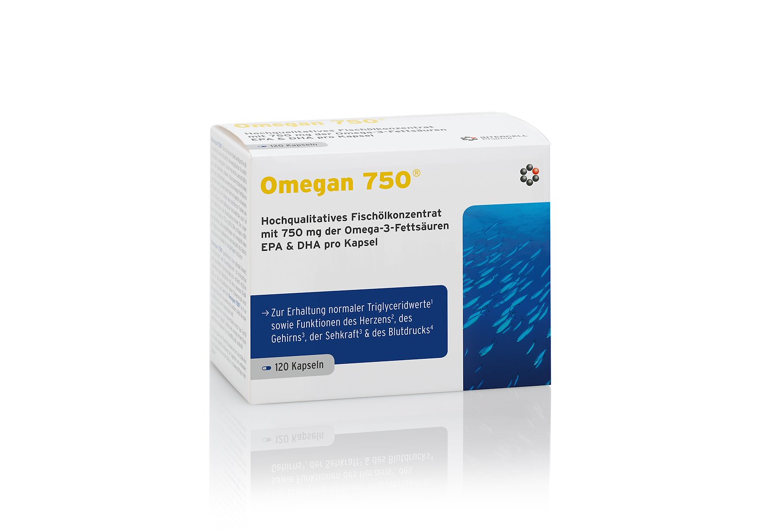 Intercell Pharma - INTERCELL PHARMA Omegan 750 (120 caps)