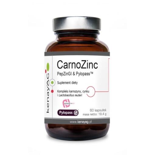 Kenay - KENAY CarnoZinc - PepZinGI & Pylopass (60 caps)