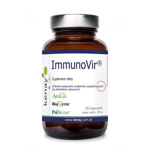 Kenay - KENAY ImmunoVir - artemizyna andrographis glicyryzyna laktoferyna (60 kaps.)