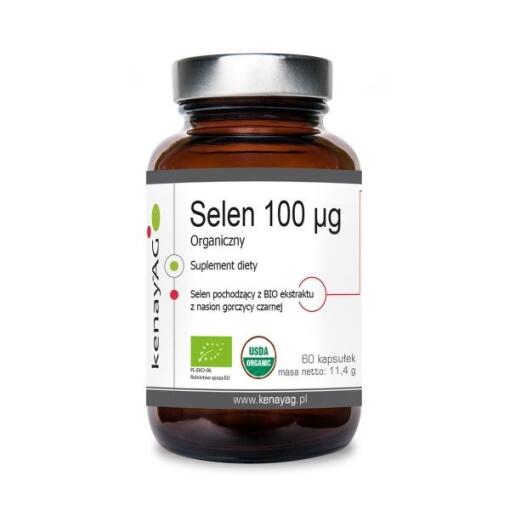 Kenay - KENAY Organic selenium, 100 mcg (60 caps)