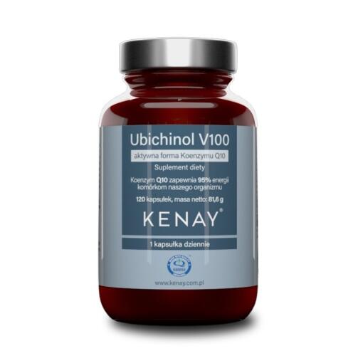Kenay - KENAY Ubiquinol V100 Active Coenzyme Q10, 100 mg (120 caps)