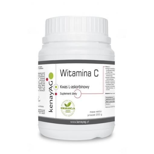 Kenay - KENAY Vitamin C - Ascorbic acid, Powder (200 g / 7,055 oz.)