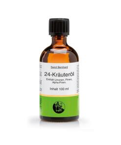 Krauterhaus Sanct Bernhard - KRAUTERHAUS SANCT BERNHARD 24 Herbs Oil (100 ml / 3,4 fl. oz.)