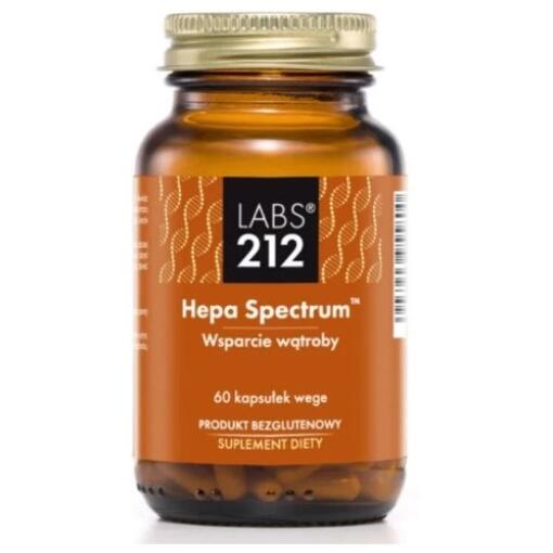 Labs212 - LABS212 Hepa Spectrum - Podpora pečene (60 kaps.)