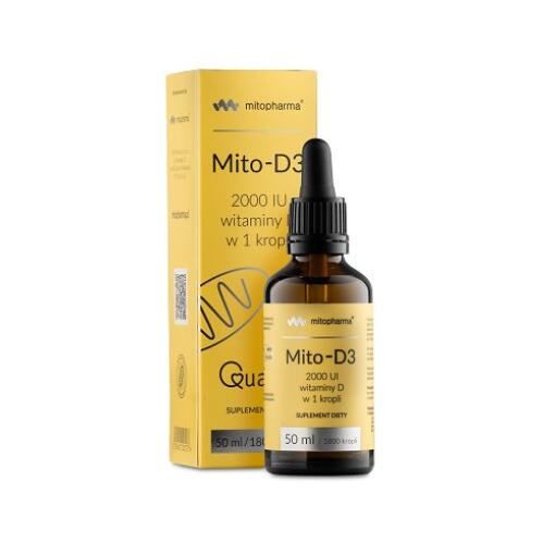 Mitopharma - MITOPHARMA Mito-D3 Vitamin D3 drops (50 ml / 1,7 fl. oz. )