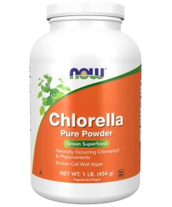 NOW Foods - NOW FOODS Ekologický prášok z chlorelly (454 g / 1 lb.)