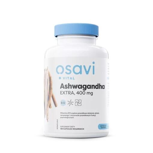 Osavi - OSAVI Extra Ashwagandha, 400 mg (180 kapsúl)