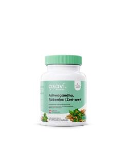 Osavi - Ashwagandha, ruženka a ženšen (60 kapsúl)