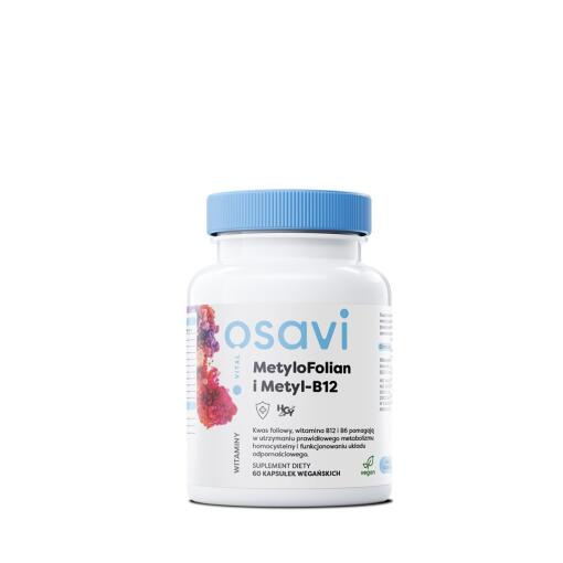 Osavi - OSAVI Metylfolát a Metyl-B12 (60 vcaps)