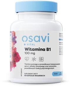Osavi - Vitamín B1, 100 mg (60 rastlinných kapsúl)