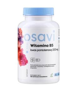 Osavi - OSAVI Vitamín B5 - Kyselina pantoténová, 200 mg (180 kapsúl)