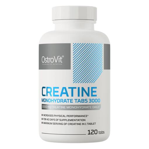 OstroVit - Kreatín monohydrát 3000 mg (120 tabliet)