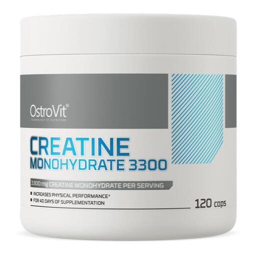 OstroVit - Kreatín monohydrát 3300 mg (120 kapsúl)