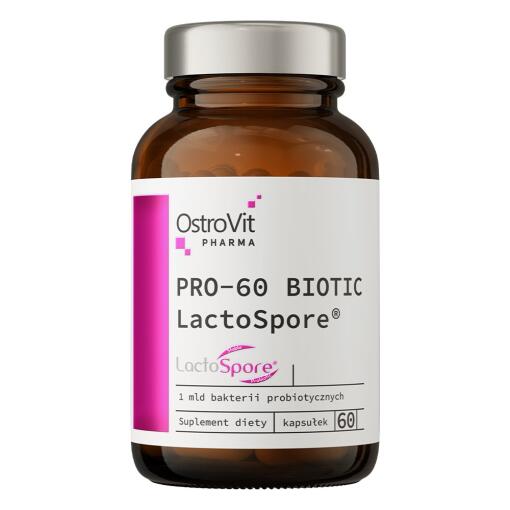 OstroVit Pharma PRO-60 BIOTIC LactoSpore (60 kapsúl)