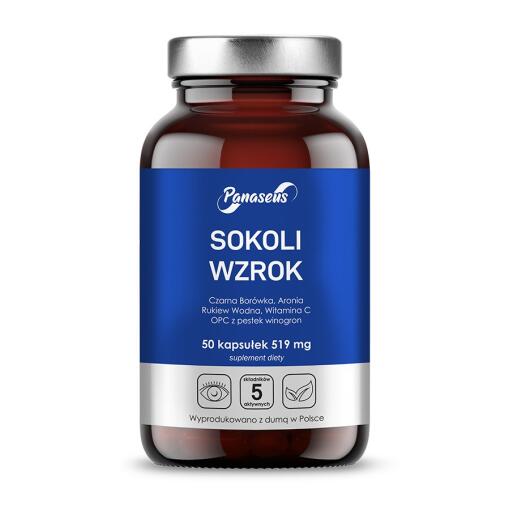 Panaseus - PANASEUS Sokolie zrak (50 kapsúl)