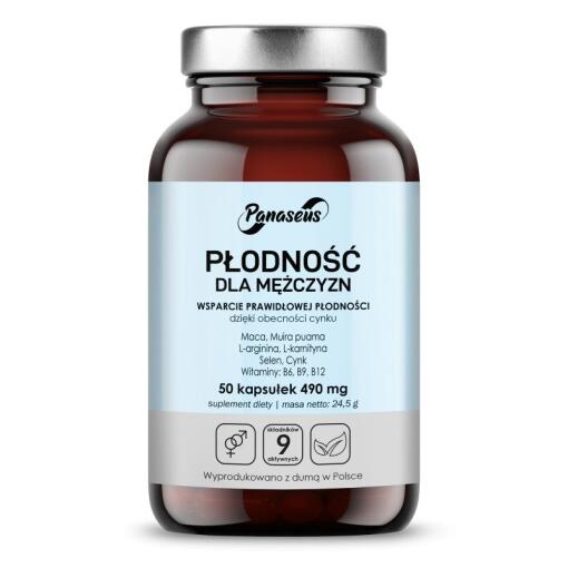 Panaseus - PANASEUS Mužská plodnosť (50 kapsúl)
