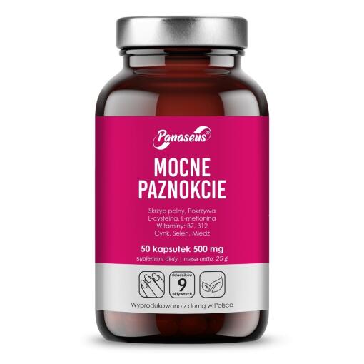 Panaseus - PANASEUS Silné nechty (50 kapsúl)