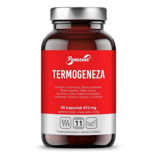 Panaseus - PANASEUS Termogenéza (50 kapsúl)