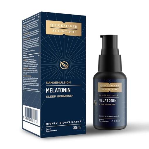 Quicksilver - QUICKSILVER Nanoemulzia Melatonín EU (30 ml)