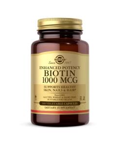 Solgar - SOLGAR Biotín, 1000 mcg (100 kapsúl)