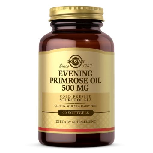 Solgar - Olej z pupalky dvojročnej 500 mg (180 kapsúl)