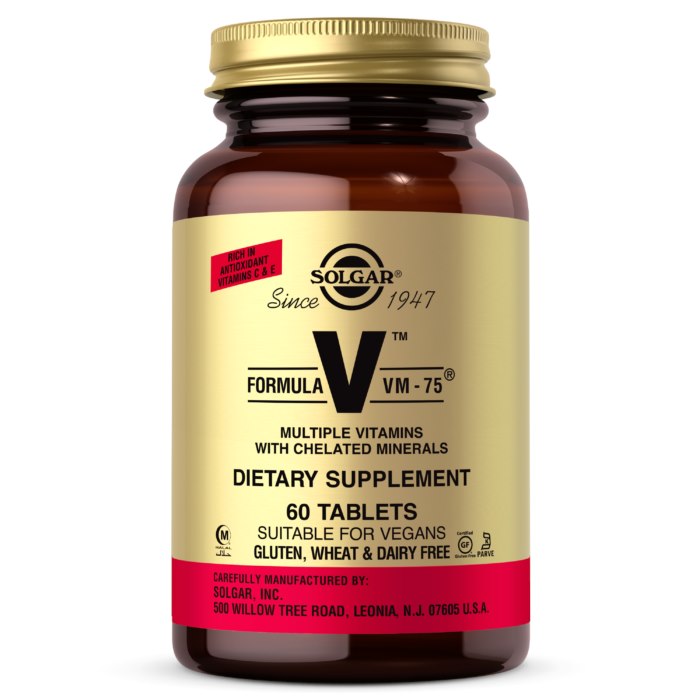 Solgar - SOLGAR Formula VM-75 (60 tabliet)