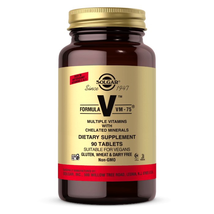 Solgar - SOLGAR Formula VM-75 (90 tabliet)