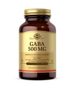 Solgar - GABA, 500 mg (100 kapsúl)