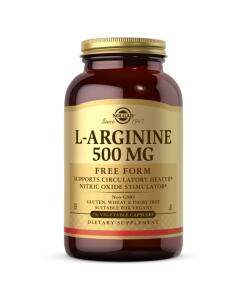 Solgar - SOLGAR L-Arginín vo voľnej forme, 500 mg (250 kapsúl)