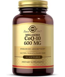 Solgar - SOLGAR Megasorb Koenzým Q-10 600 mg (30 mäkkých kapsúl)