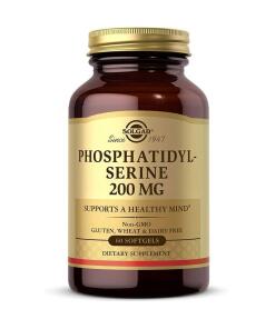 Solgar - Fosfatidylserín 200 mg (60 mäkkých kapsúl)