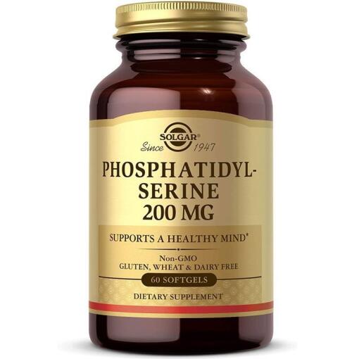 Solgar - Fosfatidylserín 200 mg (60 mäkkých kapsúl)
