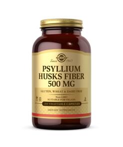 Solgar - SOLGAR Psylliumové šupky vlákniny, 500 mg (200 kapsúl)