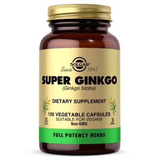 Solgar - SOLGAR Super Ginkgo (120 kapsúl)