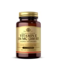 Solgar - SOLGAR Vitamín E 134 mg (200 IU) čistý d-alfa-tokoferol (100 kapsúl)