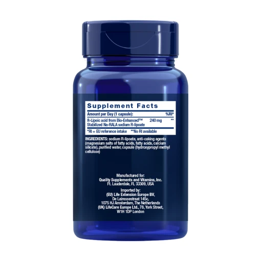 Life Extension - Super R-lipoová kyselina, EU – Obrázok 2