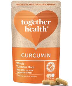 Together - Kurkumín a celá kurkumová koreň s extraktom piperínu 95% (30 kapsúl)