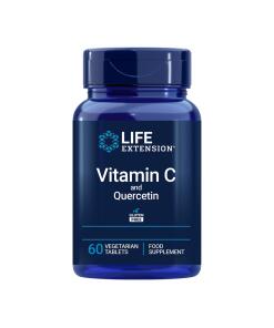 Life Extension - Vitamín C a kvercetín, vegetariánske tablety