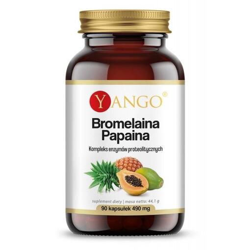 Yango - YANGO Bromelaín + Papain (90 kapsúl)