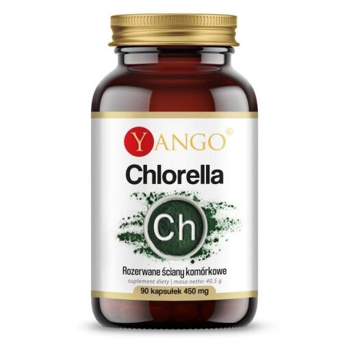 Yango - YANGO Chlorella so zlomenými stenami (90 kapsúl)