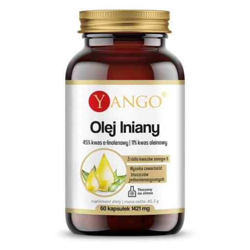 Yango - YANGO Olej z ľanových semienok (60 kapsúl)